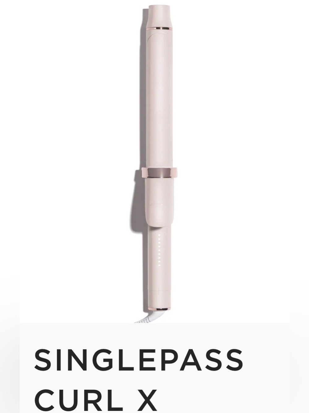 T3 Micro SINGLEPASS CURL X 1.25” - Satin Blush